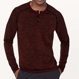 Lululemon Metal vent henley long sleeve